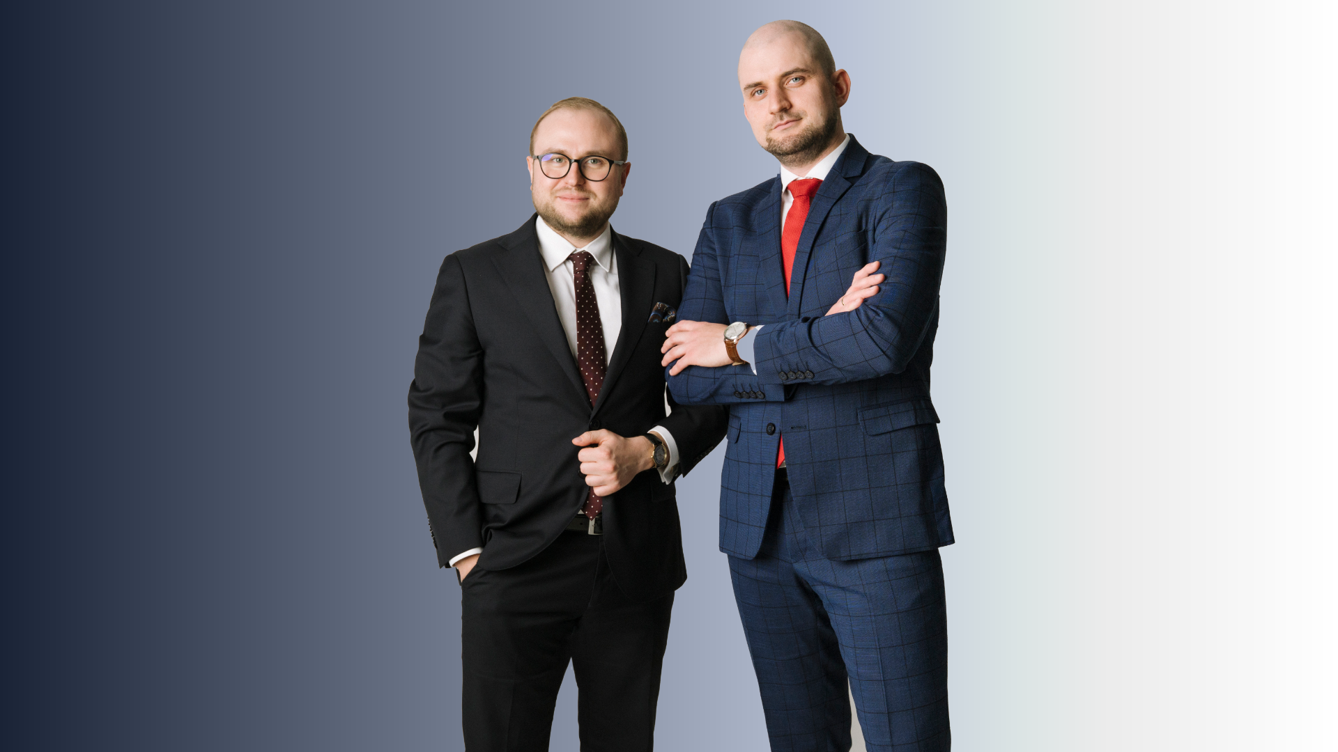 Adwokaci Dominik Gajda i Grzegorz Kubik